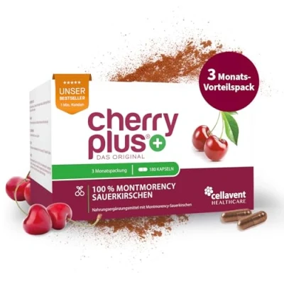 Abbildung von CHERRY PLUS Montmorency Sauerkirsch Kapseln 180 St