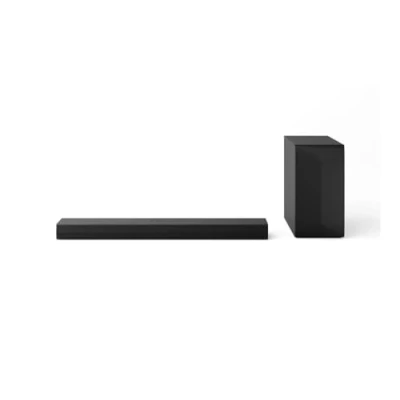 Abbildung von LG S60T Intelligente Soundbar, 340 W, 3.1 Kanäle, Surround Sound Dolby Digital und DTS, breite Konnektivität, HDMI, Bluetooth, USB, optischer Eingang, Schwarz