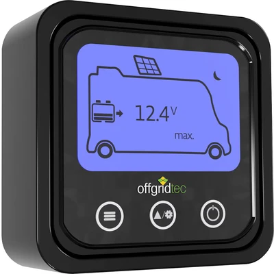 Abbildung von Offgridtec Solarladeregler &quot;LCD Fernanzeige&quot;, mit Echtzeitanzeige Datenanzeige, passend für den MPPT Pro Duo
