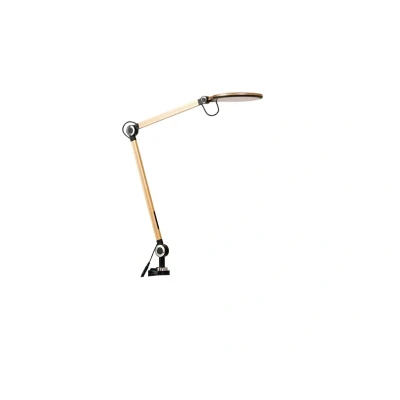 Abbildung von Lindby LED Klemmleuchte Nyxaris, silber, Metall, CCT, 52 cm
