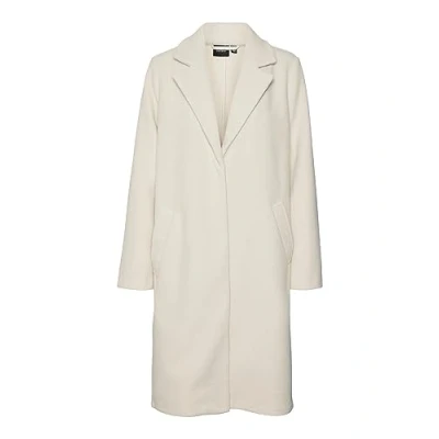 Abbildung von VERO MODA Damen VMSTACEY Long Coat BOOS Langmantel, Oatmeal, S