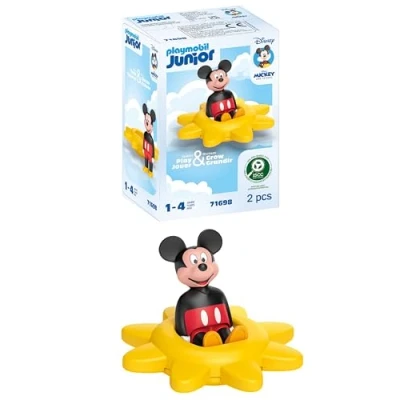 Abbildung von Playmobil® Konstruktions Spielset Mickys Drehsonne mit Rasselfunktion (71698), JUNIOR &amp; Disney, (2 St), Made in Europe