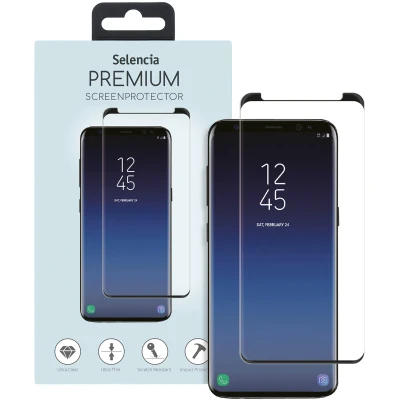 Abbildung von Samsung Galaxy S9 Panzerglas Selencia Premium Displayschutz Gehärtetes Glas Screen Protector aus gehärtetem für das