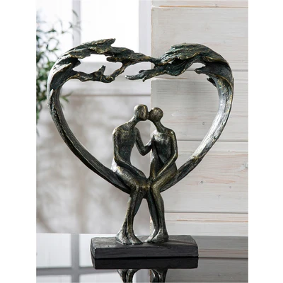 Abbildung von Casablanca by Gilde Dekofigur &quot;Skulptur &quot;Kiss under Tree&quot;&quot;