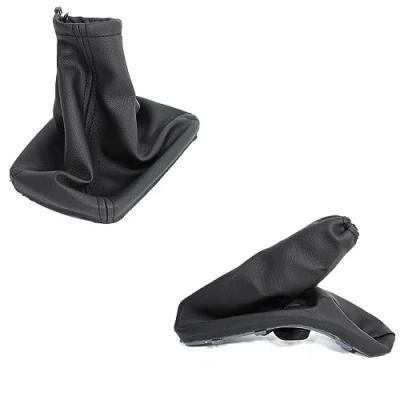 Abbildung von Astra G Schaltmanschette Schaltsack Handbremssack Handbremse Eko Leder Manschette
