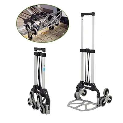 Abbildung von TRUTZHOLM Sackkarre Alu Treppensteiger 70 kg klappbar extra hoch 109 cm