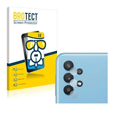 Abbildung von BROTECT Schutzglas für Samsung Galaxy A32 5G (NUR Kameraschutz) Schutzfolie Panzer Folie Glas [Extrem Kratzfest 9H, Anti Fingerprint,