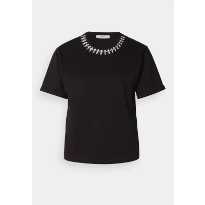 Abbildung von Morgan Douti Tshirt print, Damen, Größe: Small, Noir