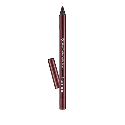 Abbildung von Flormar &quot;Extreme Tattoo&quot; Tattoo Effekt Intensiv pigmentiert Matte Finish Gel Eyeliner Nr. 005 Very Berry
