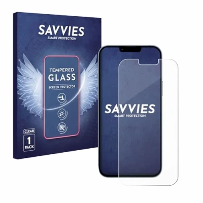 Abbildung von Savvies Panzer Schutz Glas für Apple iPhone 13 Pro Max 9H Hartglas, Anti Fingerprint, Displayschutz