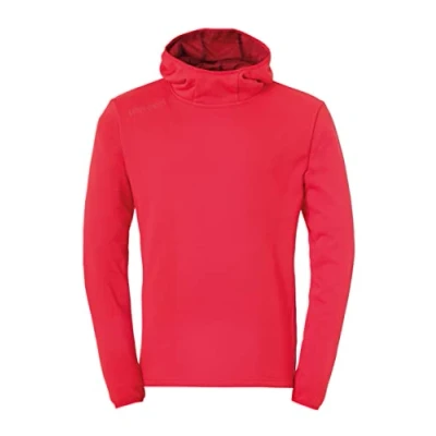 Abbildung von uhlsport Fussball Essential Kapuzenpullover, Herren, Größe: Large, Rot