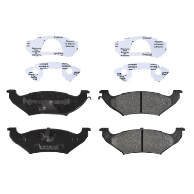 Abbildung von BLUE PRINT ADA104235 Bremsbelagsatz Hinterachse mit Kolbenclip CHRYSLER: Voyager / Grand 3