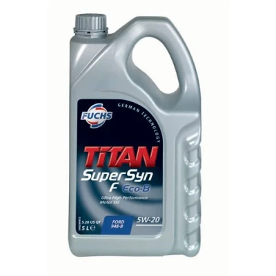 Abbildung von 5L 5 Liter FUCHS TITAN SUPERSYN F ECO B 5W 20 5W20 Motoröl Öl FORD WSS M2C948
