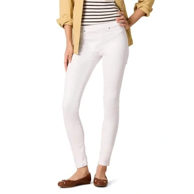 Abbildung von Amazon Essentials Damen Stretch Jeggings zum Anziehen(erhältlich in Übergröße), Weiß, 38 Lang