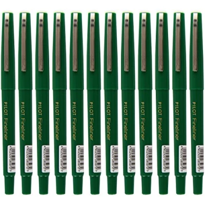 Abbildung von 1pcs Pilot SW PPF 0.4mm Fineliner Pen Green Ink