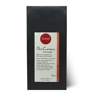 Abbildung von Quertee Rotbuschtee Goji Cranberry Granatapfel 250 g, 1er Pack (1 x g)