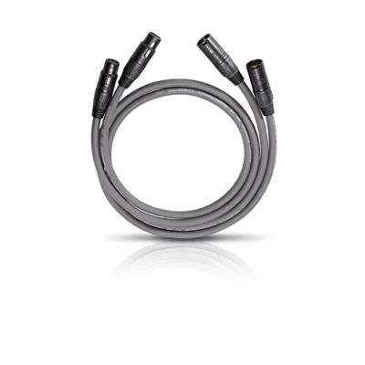 Abbildung von OEHLBACH NF 14 Master X, XLR (3 polig), Hanstik, Hunstik, 1 m, Anthrazit