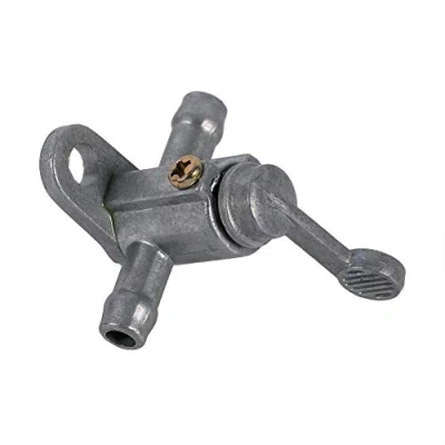 Abbildung von Benzintank Wasserhahn, 5/16 Zoll, Inline, On/Off, Benzinschalter, Gashahn, 8 mm, Universal, aus Aluminium