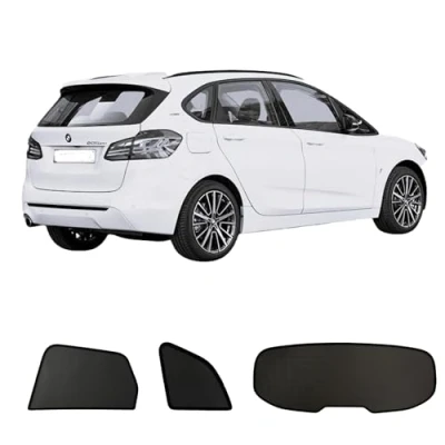 Abbildung von Sonniboy (Sonnenschutz) für die hinteren Seitenscheiben und Heckscheibe CLI10216ABC passend BMW 2 Active Tourer Van, TYP U06, 5 Door, 2022