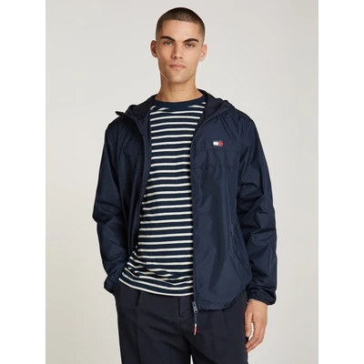 Abbildung von Tommy Jeans Chicago Jacket Windbreaker, Herren, Größe: 46, Dark night navy