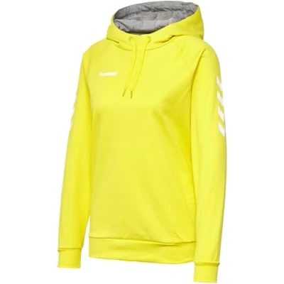 Abbildung von Hummel Hmlgo Kapuzenpullover, Damen, Größe: Large, Blazing yellow