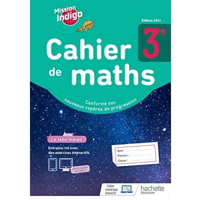 Abbildung von Mission Indigo 3e cahier d&#039;activités Ed. 2021