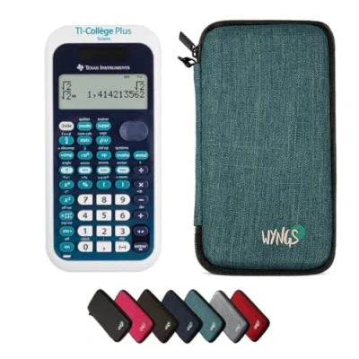 Abbildung von CALCUSO Sparpaket Türkis mit Taschenrechner TI Collège Plus Solar