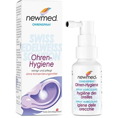 Abbildung von newmed Ohrenspray zur Reinigung der Ohren 30 ml