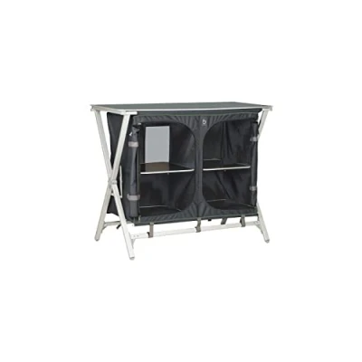 Abbildung von Bo Camp Solid Deluxe Waschtisch Küche anthrazit 100 x 50 82 cm grau