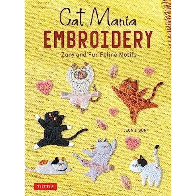Abbildung von Cat Mania Embroidery: Zany and Fun Feline Motifs
