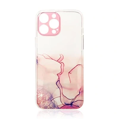 Abbildung von COFI 1453 Design Marble Case Handy Hülle Cover mit Marmormuster Kameraschutz kompatibel Samsung Galaxy A13 5G Pink