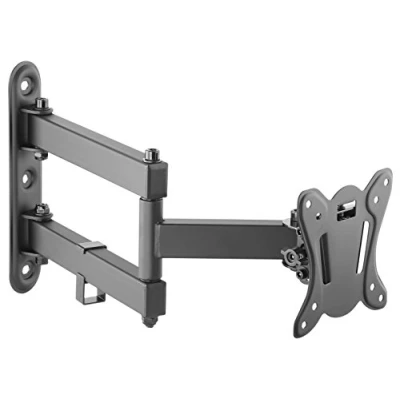 Abbildung von RICOO PC Monitor Wandhalterung Schwenkbar Neigbar für 13 27 Zoll, Halterung Wand S7311, Monitorhalterung, Bildschirmhalterung, Bildschirm 24 VESA 75 x 75, 100x100 mm