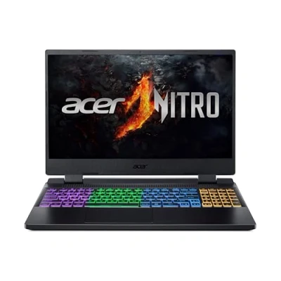 Abbildung von Acer Nitro 5 (AN515 58 794N) Gaming Laptop 15, 6&quot; FHD 144Hz Display Intel Core i7 12700H 16 GB RAM 1 TB SSD NVIDIA GeForce RTX 4060 Windows 11 QWERTZ Tastatur schwarz