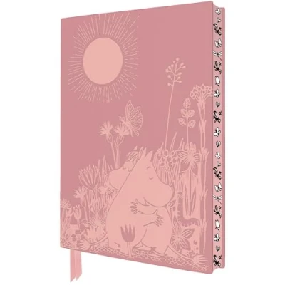 Abbildung von Exquisit Premium Notizbuch DIN A5: Tove Jansson, Mumin Liebe: Unser hochwertiges, liniertes Blankbook mit Softcovereinband aus Kunstleder ... künstlerisch gestaltetem Buchschnitt