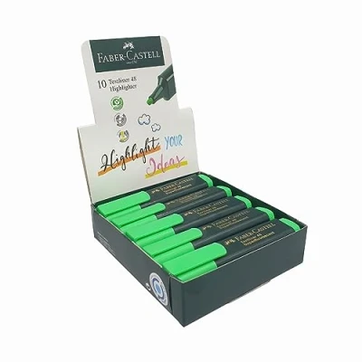 Abbildung von Faber Castell 48 63 Text Liner grün (10 Stück)