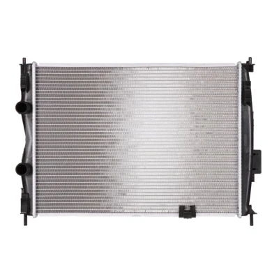 Abbildung von NRF 59061 Kühler, Motorkühlung Aluminium 590 429 16 Kühlrippen gelötet NISSAN: Qashqai / Qashqai+2 I