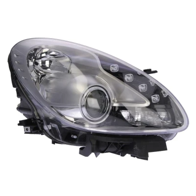 Abbildung von ABAKUS 667 1118RMLDEM1 Scheinwerfer rechts H7, LED, H1 chrom glasklar mit Stellmotor für LWR PX26d, P14.5s ALFA ROMEO: Giulietta Schrägheck