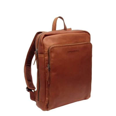 Abbildung von The Chesterfield Brand Jasper Laptopfach Tagesrucksack, Größe: One Size, Cognac