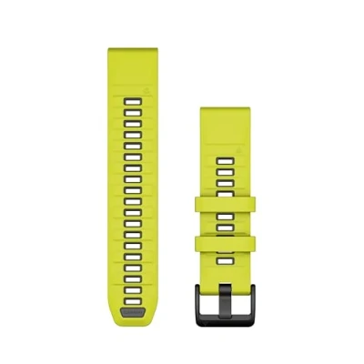 Abbildung von Garmin Ersatzarmband QuickFit 22mm Silikon Amp Yellow/Graphit
