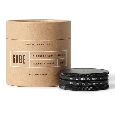 Abbildung von Gobe UV Filter (CPL), 58 mm, 1 Peak