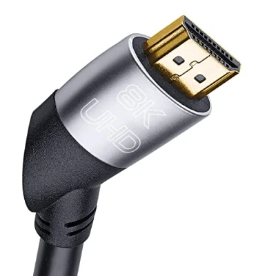 Abbildung von OEHLBACH Easy Connect UHD Ultra High Speed HDMI Kabel (48 Gbit/s, 8K 60Hz, 4320p, 4K 120Hz, Dolby Vision, Dynamic HDR 10+, 21:9, 3D, VRR, eARC) 1,5m schwarz