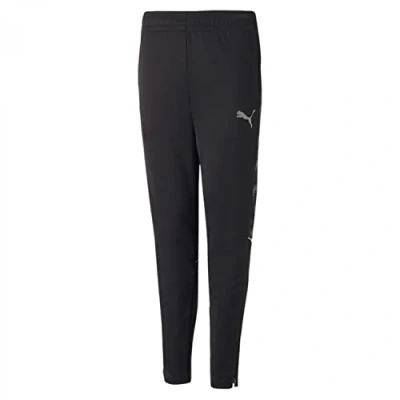 Abbildung von PUMA Jungen Active Sports Poly Pants B Strickhose, Schwarz, 140