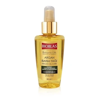 Abbildung von Bioblas Arganöl Reparierendes Haarpflegeöl: Für Tiefenwirksame Reparatur und Glanz 100 ml