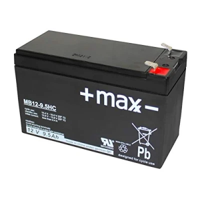 Abbildung von Akku kompatibel Ritar RT1272 RT 1272 12V 9,5Ah AGM Blei wie 7Ah 7,2Ah 10Ah