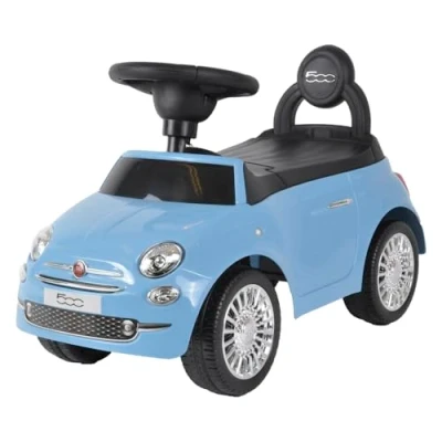 Abbildung von Fiat 500 Blau Rutschauto Bandits and Angels