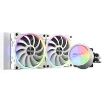 Abbildung von Gletscherwasser 240 White RGB 240mm, Wasserkühlung