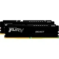Abbildung von Kingston FURY Beast 16GB 6000MT/s DDR5 CL30 DIMM (Kit mit 2) Schwarz Desktop Gaming Speicher KF560C30BBEK2 16