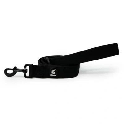 Abbildung von VITOMALIA® 1,20m Easy Go Hundeleine mit Neopren Innenfütterung &amp; Handschlaufe für Hund: Perfekte Leine große Hunde kleine Hunde, strapazierfähig sicher (Schwarz)