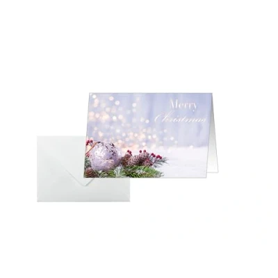 Abbildung von Sigel Weihnachtskarte A6 250g 25+25 Stück Charmful Christmas