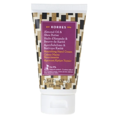Abbildung von Korres Almond OIL &amp; SHEA Butter Nourishing HAND Cream Handcreme, Größe: 75 ml,